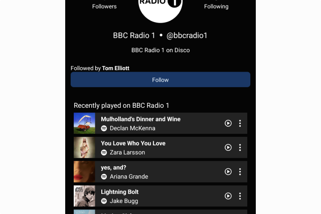 Follow people with great taste