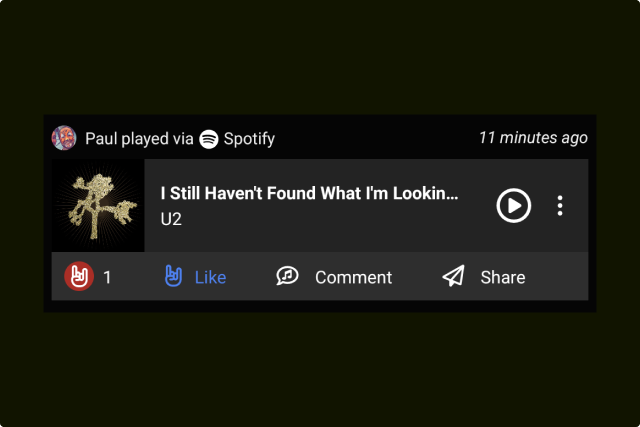 Interact with your friends